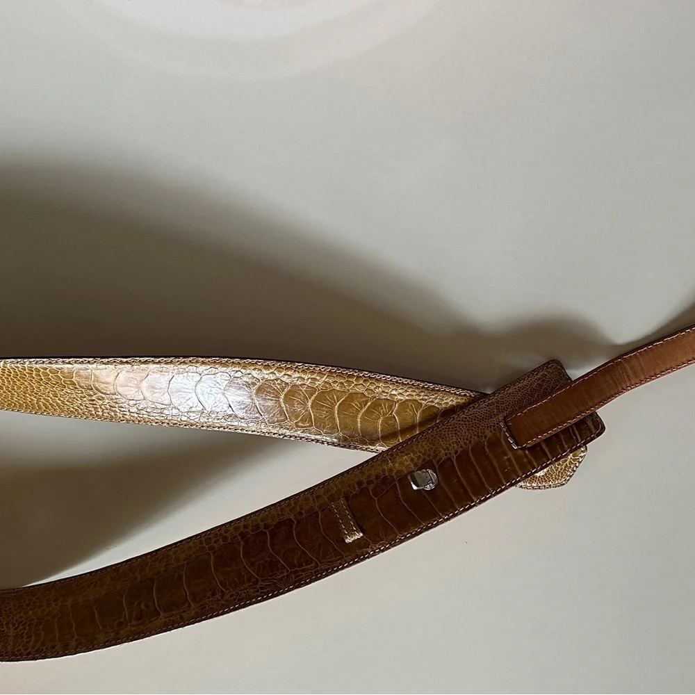 Vera Pelle Genuine Leather Belt Made in Italy